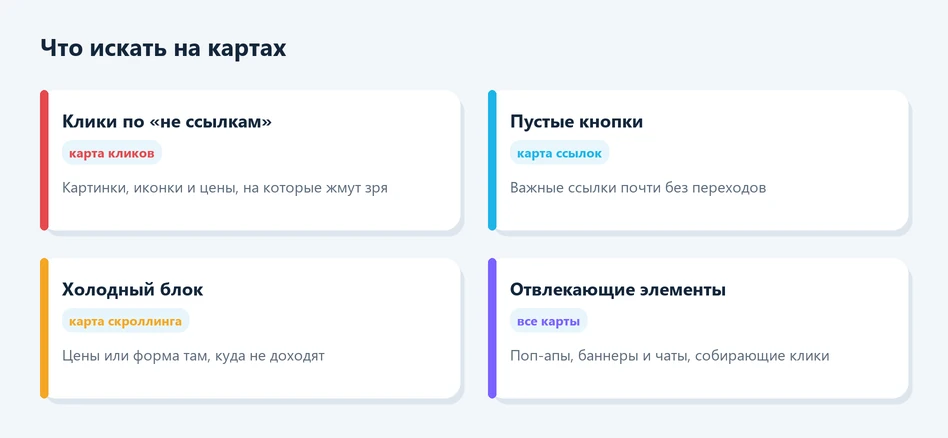 Что искать на картах Яндекс Метрики
