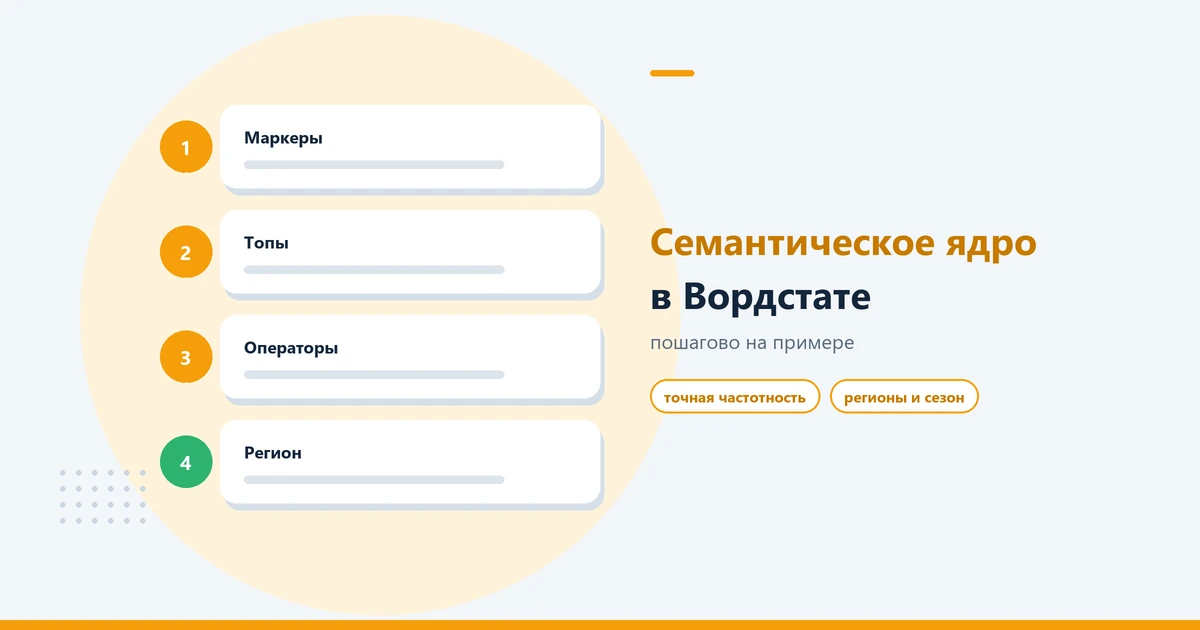 Как собрать семантическое ядро в Вордстате